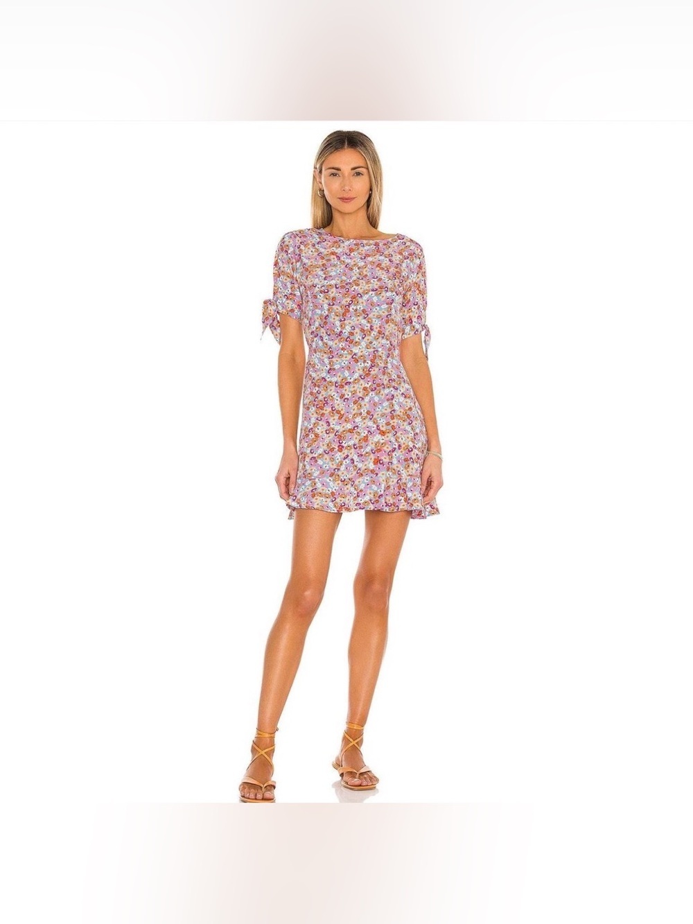 FAITHFULL THE BRAND Daphne Mini Dress, Size‎  M